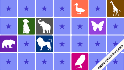 Animal Pairs for Kids - match the cards