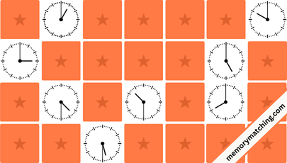 Time Memory Game - match the cards