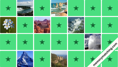 World Landmarks Memory Game - match the cards