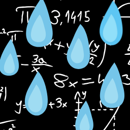Raindrops Math Game